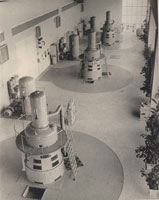 Внешний вид машинного зала ГЭС Раякоски. Мурманская обл. 1969. (Ф.Р-1310. Д. 2948)