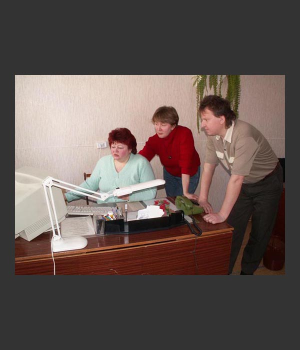 Наладка компьютерной сети в архивном отделе администрации муниципального образования г. Мурманск 
